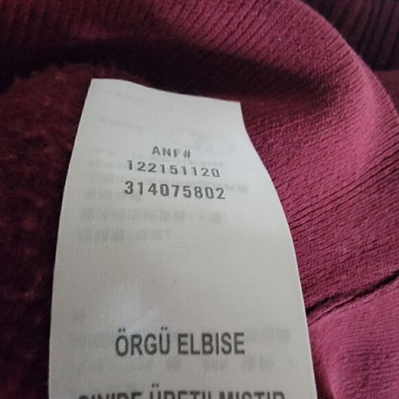 Abercrombie & Fitch Thick Pullover with Kangaroo Pocket and Crest. Size S. - Picture 5 of 10